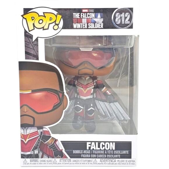 Funko Other - Marvel Falcon Funko Pop Vinyl - The Falcon and the Winter Soldier #812 NIB